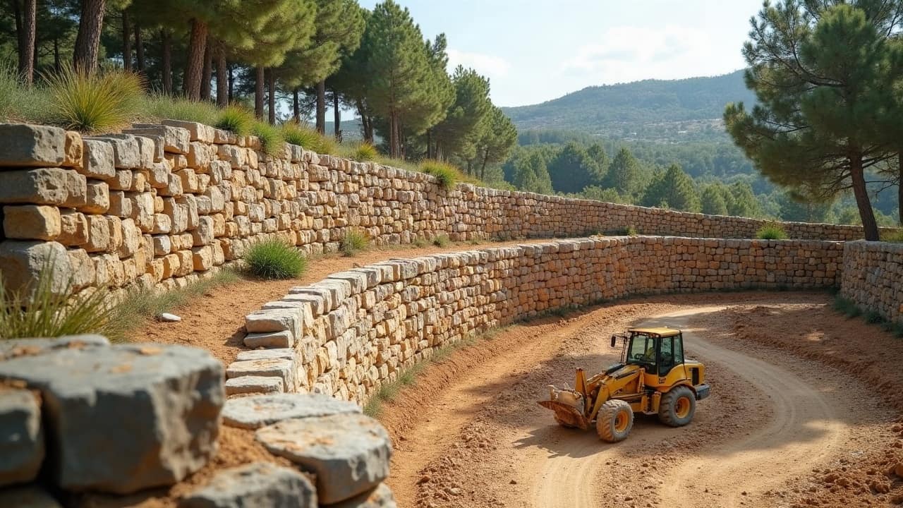 Barbacanes : leur rôle discret mais décisif dans un mur de soutènement